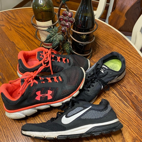 Lot of 2 pair of sneakers for one price! Size 9.5 - Picture 1 of 3